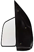 3-bolt mount, Driver Side Mirror, Manual Adjust, Non-Heated, Manual Folding, Textured Black, No Signal Light, No Memory, No Puddle Light, No Auto-Dimming, No Blind Spot Feature