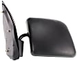 3-bolt mount, Driver Side Mirror, Manual Adjust, Non-Heated, Manual Folding, Textured Black, No Signal Light, No Memory, No Puddle Light, No Auto-Dimming, No Blind Spot Feature