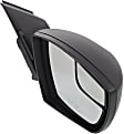 2015 Ford Escape Titanium - Passenger Side Mirror, Power Adjust, Non-Heated, Textured Black, Manual Folding, No Signal Light, No Blind Spot Feature, No Memory, No Puddle Light, No Auto-Dimming