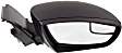 2015 Ford Escape Titanium - Passenger Side Mirror, Power Adjust, Non-Heated, Textured Black, Manual Folding, No Signal Light, No Blind Spot Feature, No Memory, No Puddle Light, No Auto-Dimming