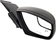 Passenger Side Mirror, Power Adjust, Manual Folding, Heated, Paintable, No Signal Light, No Memory, No Puddle Light, No Auto-Dimming, No Blind Spot Feature