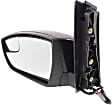 Driver Side Mirror, Power Adjust, Non-Heated, Manual Folding, Paintable, In-housing Signal Light, No Memory, No Puddle Light, No Auto-Dim, With Blind Spot Glass