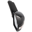 Passenger Side Mirror, Power Adjust, Non-Heated, Manual Folding, Paintable, In-housing Signal Light, No Memory, No Puddle Light, No Auto-Dim, With Blind Spot Glass