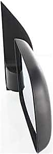 3-bolt mount, Passenger Side Mirror, Manual Adjust, Non-Heated, Manual Folding, Textured Black, No Signal Light, No Memory, No Puddle Light, No Auto-Dimming, No Blind Spot Feature