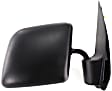 3-bolt mount, Passenger Side Mirror, Manual Adjust, Non-Heated, Manual Folding, Textured Black, No Signal Light, No Memory, No Puddle Light, No Auto-Dimming, No Blind Spot Feature