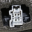 2012 Ford Fusion S - Driver Side Mirror, Power Adjust, Non-Heated, Textured Black, Non-Folding, No Signal Light, With Blind Spot Glass, No Memory, No Puddle Light, No Auto-Dimming