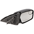 2011 Ford Fusion - Passenger Side Mirror, Power Adjust, Non-Heated, Textured Black, Non-Folding, No Signal Light, With Blind Spot Glass, No Memory, No Puddle Light, No Auto-Dimming