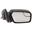 2011 Ford Fusion - Passenger Side Mirror, Power Adjust, Non-Heated, Textured Black, Non-Folding, No Signal Light, With Blind Spot Glass, No Memory, No Puddle Light, No Auto-Dimming