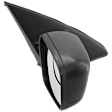 2011 Ford Fusion - Passenger Side Mirror, Power Adjust, Non-Heated, Textured Black, Non-Folding, No Signal Light, With Blind Spot Glass, No Memory, No Puddle Light, No Auto-Dimming