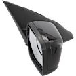 2012 Ford Fusion - Passenger Side Mirror, Power Adjust, Non-Heated, Paintable, Non-Folding, No Signal Light, With Blind Spot Glass, No Memory, No Puddle Light, No Auto-Dimming