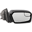 2012 Ford Fusion - Passenger Side Mirror, Power Adjust, Non-Heated, Paintable, Non-Folding, No Signal Light, With Blind Spot Glass, No Memory, No Puddle Light, No Auto-Dimming