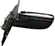 2011 Ford Fusion SE - Passenger Side Mirror, Power Adjust, Heated, Textured Black, Non-Folding, No Signal Light, With Blind Spot Glass, No Memory, No Puddle Light, No Auto-Dimming