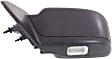 2011-2012 Ford Fusion - Driver Side Mirror, Power, Non-Folding, Heated, Textured Black, No Signal Light, No Memory, With Puddle Light, No Auto-Dimming, With Blind Spot Glass
