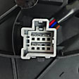 2011-2012 Ford Fusion - Driver Side Mirror, Power, Non-Folding, Heated, Textured Black, No Signal Light, No Memory, With Puddle Light, No Auto-Dimming, With Blind Spot Glass