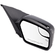 Passenger Side Mirror, Power Adjust, Non-Folding, Heated, Paintable, No Signal Light, No Memory, With Puddle Light, No Auto-Dimming, With Blind Spot Glass