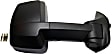 4-bolt mount, Passenger Side Towing Mirror, Power Adjust, Heated, Manual Folding, Textured Black, No Signal Light, No Memory, No Puddle Light, No Auto-Dimming, No Blind Spot Feature