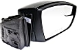 Passenger Side Mirror, Power, Manual Folding, Non-Heated, Paintable, In-housing Signal Light, No Memory, No Puddle Light, No Auto-Dimming, With Blind Spot Glass