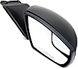Passenger Side Mirror, Power, Manual Folding, Non-Heated, Paintable, In-housing Signal Light, No Memory, No Puddle Light, No Auto-Dimming, With Blind Spot Glass