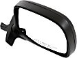 Passenger Side Mirror, Non-Towing, Manual Adjust, Manual Folding, Non-Heated, Chrome, No Signal Light, No Memory, No Puddle Light, No Auto-Dimming, No Blind Spot Feature