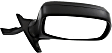 Passenger Side Mirror, Non-Towing, Manual Adjust, Manual Folding, Non-Heated, Chrome, No Signal Light, No Memory, No Puddle Light, No Auto-Dimming, No Blind Spot Feature