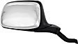 Passenger Side Mirror, Non-Towing, Manual Adjust, Manual Folding, Non-Heated, Chrome, No Signal Light, No Memory, No Puddle Light, No Auto-Dimming, No Blind Spot Feature