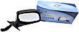 Passenger Side Mirror, Non-Towing, Manual Adjust, Manual Folding, Non-Heated, Chrome, No Signal Light, No Memory, No Puddle Light, No Auto-Dimming, No Blind Spot Feature