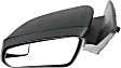 2012 Ford Mustang - Driver Side Mirror, Power Adjust, Non-Heated, With 1 Paintable and 1 Textured Black Cap, Non-Folding, No Signal Light, With Blind Spot Glass, No Memory, No Puddle Light, No Auto-Dimming, Coupe