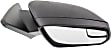 2011-2012 Ford Mustang - Passenger Side Mirror, Power, Non-Folding, Non-Heated, With 1 Paintable and 1 Textured Black Cap, No Signal Light, No Memory, No Puddle Light and Auto-Dim, With Blind Spot Glass
