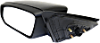 Driver Side Mirror, Power Adjust, Manual Folding, Non-Heated, Paintable, No Signal Light, No Memory, No Puddle Light, No Auto-Dimming, No Blind Spot Feature