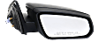 Passenger Side Mirror, Power Adjust, Manual Folding, Non-Heated, Paintable, No Signal Light, No Memory, No Puddle Light, No Auto-Dimming, No Blind Spot Feature