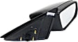 Passenger Side Mirror, Power Adjust, Manual Folding, Non-Heated, Paintable, No Signal Light, No Memory, No Puddle Light, No Auto-Dimming, No Blind Spot Feature