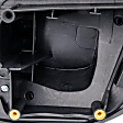 2017 Ford F-150 - Driver Side Mirror, Manual Adjust, Non-Heated, Textured Black, Manual Folding, No Signal Light, With Blind Spot Glass, No Memory, No Puddle Light, No Auto-Dimming