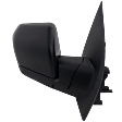 2017 Ford F-150 - Passenger Side Mirror, Manual Adjust, Non-Heated, Textured Black, Manual Folding, No Signal Light, With Blind Spot Glass, No Memory, No Puddle Light, No Auto-Dimming