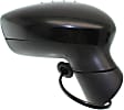 2011 Ford Fiesta S - Passenger Side Mirror, Power Adjust, Heated, Paintable, Manual Folding, No Signal Light, With Blind Spot Glass, No Memory, No Puddle Light, No Auto-Dimming, Hatchback