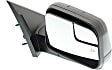 2011 Ford Edge - Passenger Side Mirror, Production Date To February 8 2011, Power Adjust, Heated, Paintable, Manual Folding, No Signal Light, With Blind Spot Glass, No Memory, With Puddle Light, No Auto-Dimming