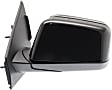 Driver Side Mirror, Power Adjust, Non-Heated, Manual Folding, Paintable, No Signal Light, No Memory, No Puddle Light, No Auto-Dim, With Blind Spot Glass