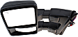 Driver Side Towing Mirror, Power Adjust, Heated, Power Folding, Textured Black, In-housing Signal Light, With Memory, No Puddle Light, No Auto-Dim, With Blind Spot Glass