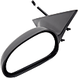 Driver Side Mirror, Power Adjust, Non-Folding, Non-Heated, Paintable, No Signal Light, No Memory, No Puddle Light, No Auto-Dimming, No Blind Spot Feature