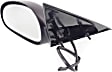 Driver Side Mirror, Power Adjust, Non-Folding, Non-Heated, Textured Black, No Signal Light, No Memory, No Puddle Light, No Auto-Dimming, No Blind Spot Feature