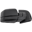 Passenger Side Mirror, Power Adjust, Non-Heated, Manual Folding, Textured Black, No Signal Light, No Memory, No Puddle Light, No Auto-Dimming, With Blind Spot Glass