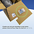Driver Side Mirror, Power Adjust, Heated, Manual Folding, Textured Black, In-housing Signal Light, No Memory, No Puddle Light, No Auto-Dimming, With Blind Spot Glass