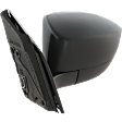 2017 Ford Focus - Driver Side Mirror, Power Adjust, Non-Heated, Textured Black, Manual Folding, No Signal Light, With Blind Spot Glass, No Memory, No Puddle Light, No Auto-Dimming, Sedan