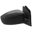 Sedan Passenger Side Mirror, Power Adjust, Non-Heated, Manual Folding, Textured Black, No Signal Light, No Memory, No Puddle Light, No Auto-Dim, With Blind Spot Glass