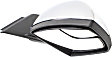 Passenger Side Mirror, Power Adjust, Manual Folding, Non-Heated, Chrome, No Signal Light, No Memory, No Puddle Light, No Auto-Dimming, No Blind Spot Feature