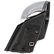 Passenger Side Mirror, Power, Manual Folding, Heated, Chrome, No Signal Light, No Memory, No Puddle Light, No Auto-Dimming, No Blind Spot Feature