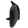 2018 Ford Transit-350 - Passenger Side Mirror, Power Adjust, Non-Heated, Textured Black, Manual Folding, No Signal Light, No Blind Spot Feature, No Memory, No Puddle Light, No Auto-Dimming