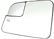 Driver Side Mirror Glass, Heated, With Blind Spot Glass