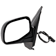 Driver Side Mirror, Power Adjust, Manual Folding, Non-Heated, Textured Black, No Signal Light, No Memory, No Puddle Light, No Auto-Dimming, No Blind Spot Feature