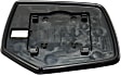 2011 Ford Escape - Mirror Glass Driver Side, For Models Without Blind Spot Information System, Non-Heated, No Blind Spot Feature, No Signal Light