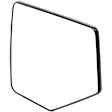 Driver Side Mirror Glass, Non-Heated, No Blind Spot Feature
